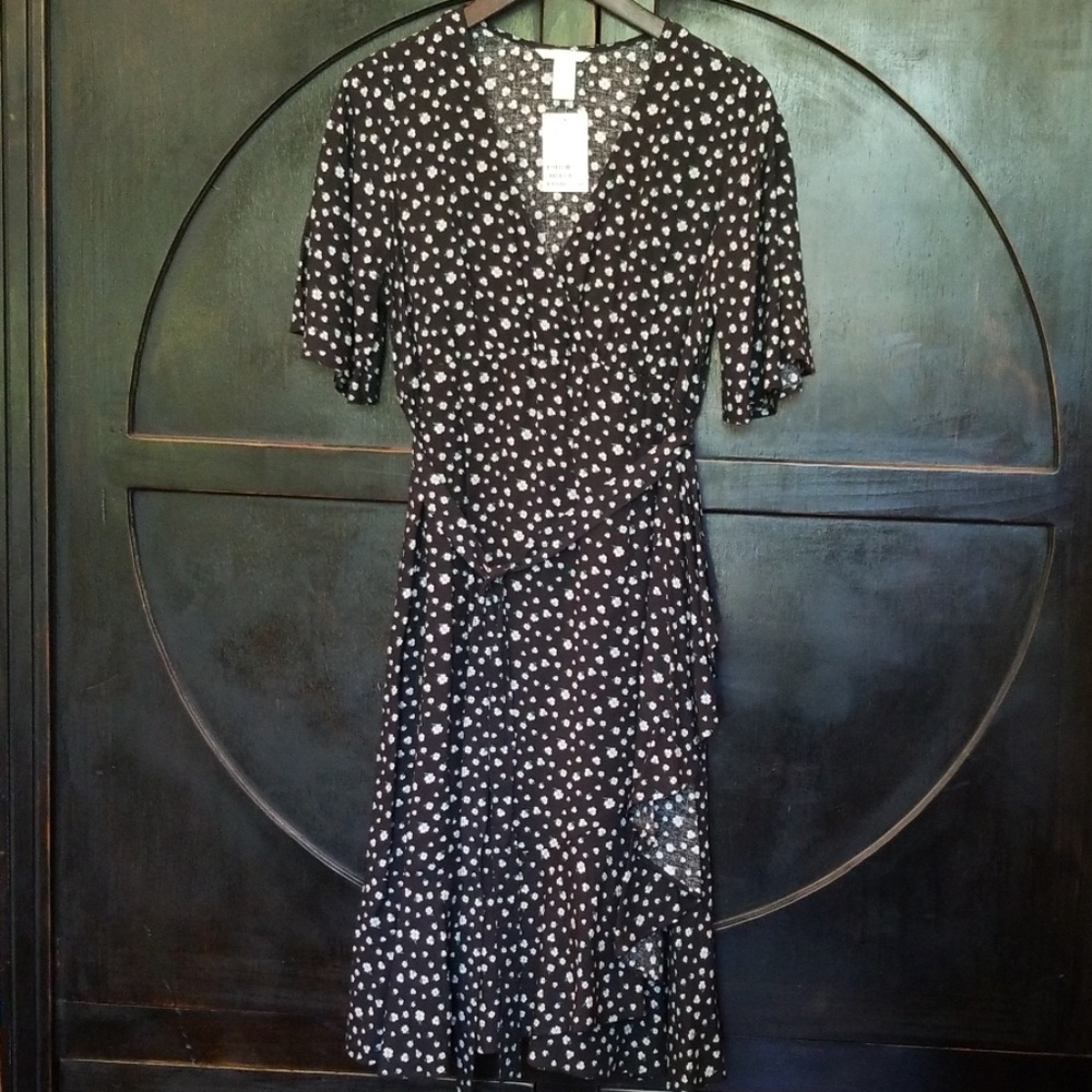 H&M Floral Print Dress